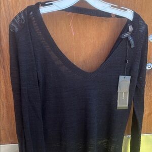 BCBGMaxAzria Black Sweater nwts
